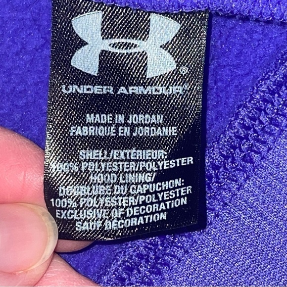 Under Armour Hoodie Sweatshirt | Zip-Up | Size Small Petite - Picture 5 of 8